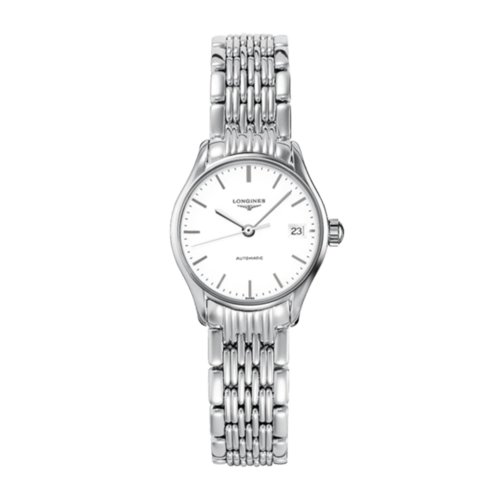 LONGINES/浪琴 律雅系列 自動(dòng)機(jī)械 女士腕表 L4.360.4.12.6