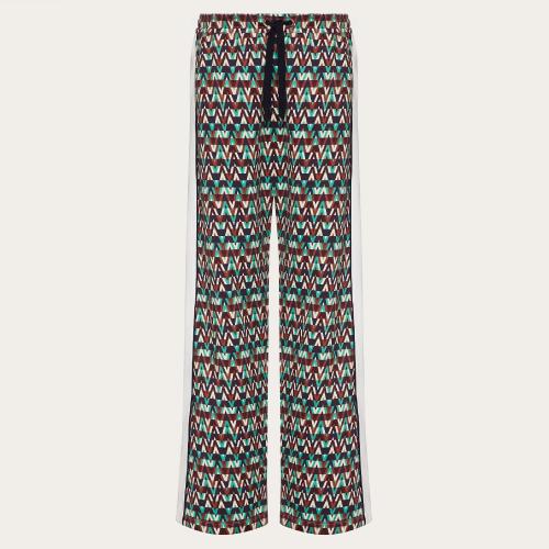  VALENTINO華倫天奴 22年秋冬 男士 休閑褲 PANTALON IMPRIMé OPTICAL VALENTINO XV3MD03C859C