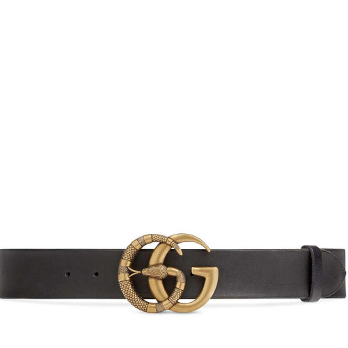 GUCCI/古馳 雙G蛇形帶扣腰帶 458949 CVE0T