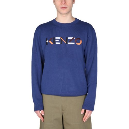  KENZO/高田賢三 男士藍色棉質(zhì)衛(wèi)衣 FC55PU6943LA 78 PLFSX