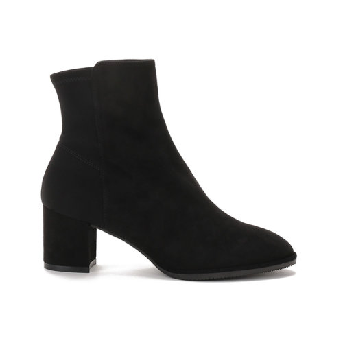 Stuart Weitzman/斯圖爾特韋茨曼 2021款 女士絨面革/織物靴子短靴 HARPER BOOTIE 60
