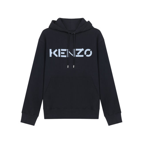 KENZO/高田賢三  男衛(wèi)衣 男士棉質(zhì)加絨款連帽長(zhǎng)袖衛(wèi)衣運(yùn)動(dòng)衫 5SW300 4ML