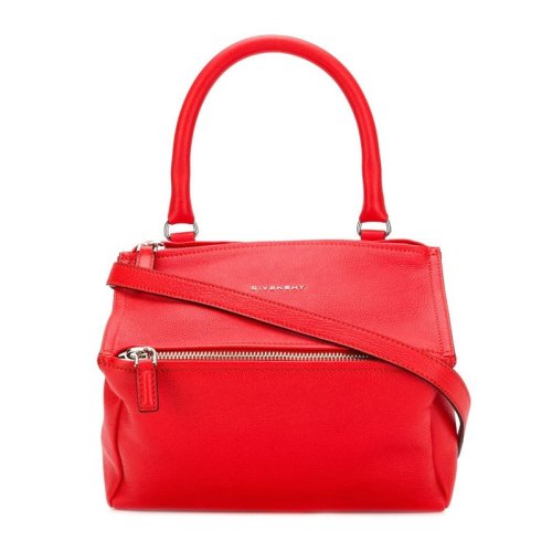 Givenchy 紀(jì)梵希  女士羊皮單肩斜挎包手提包小號(hào)粒面皮革PANDORA手袋28*16*16