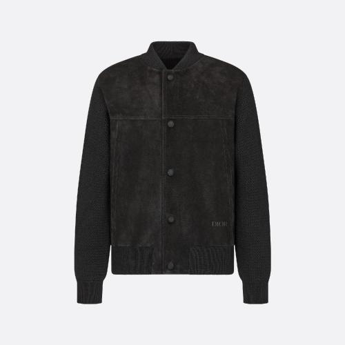  DIOR迪奧 22年秋冬 男士 夾克 Teddy 短夾克 293M430AT395_C900