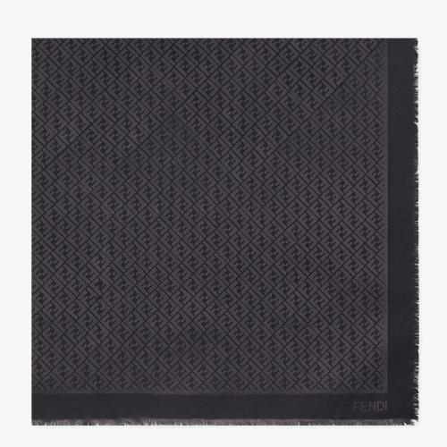  FENDI芬迪 22年秋冬 女士 圍巾 FF Shawl FXT069AJW7F0QA1