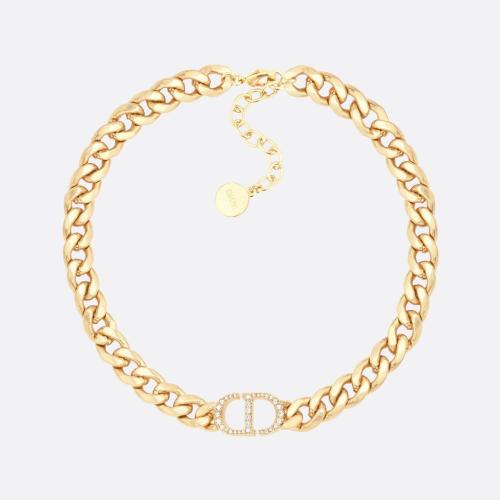  DIOR迪奧 22年秋冬 女士 項鏈 30 Montaigne 項鏈 N1713MTGCY_D03S