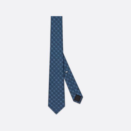  DIOR迪奧 22年秋冬 男士 領(lǐng)帶 Cravate micro Dior Oblique 19C1047A0492_C575