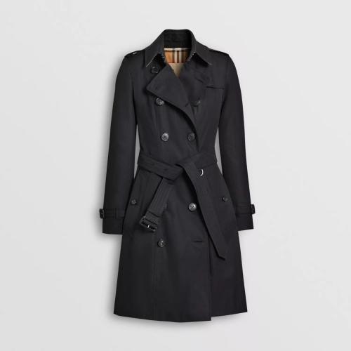  BURBERRY 22年秋冬 女士 切爾西版型 – 中長款 Heritage Trench 風(fēng)衣 80279941 預(yù)定商品1-3周發(fā)貨
