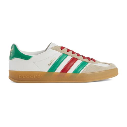 GUCCI古馳 22年秋冬 女士 adidas x Gucci聯(lián)名系列女士Gazelle運(yùn)動(dòng)鞋 726488 AAA43 9547