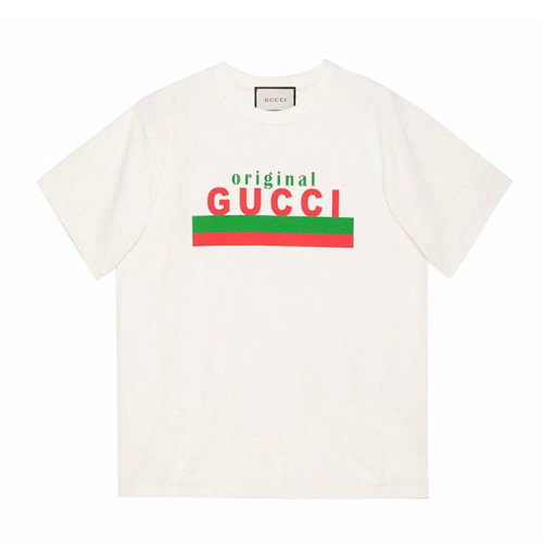GUCCI/古馳 “OriginalGucci”印花男士短袖T恤 616036 XJCOQ