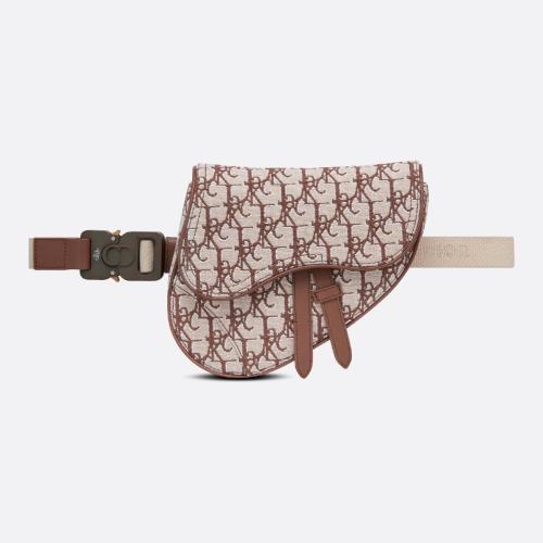  DIOR迪奧 22年秋冬 男士 單肩包 CACTUS JACK DIOR 迷你馬鞍包 1ADPO022JOD_H24E