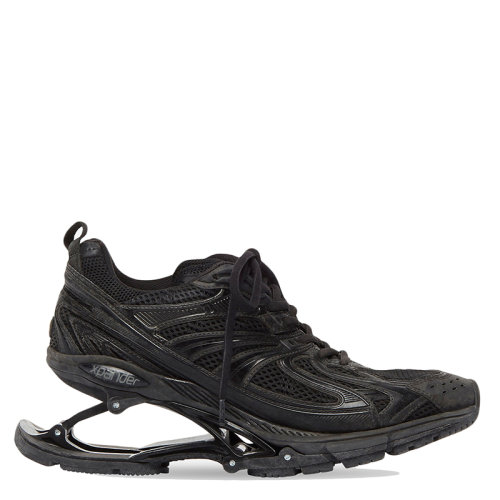 Balenciaga/巴黎世家 X-PANDER系列 女士黑色網(wǎng)眼和尼龍運(yùn)動(dòng)鞋653870W2RA21000