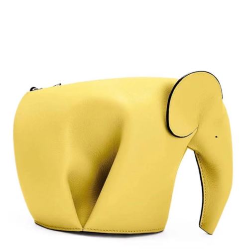 LOEWE/羅意威 明星同款黃色大象單肩斜挎包A623C45X06/.8100