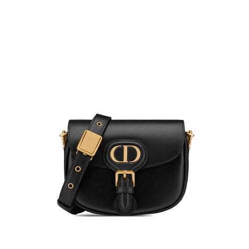 DIOR/迪奧 BOBBY系列 小號黑匣子小牛皮單肩斜挎包M9317UMOL_M900