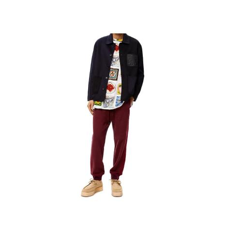  LOEWE羅意威  男士 夾克 Workwear jacket in wool and cashmere H526Y02W11-5197 預(yù)定商品1-3周發(fā)貨