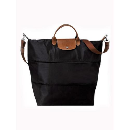  Longchamp/瓏驤 女士黑色時尚休閑手提包 L1911 089 001 PLSX