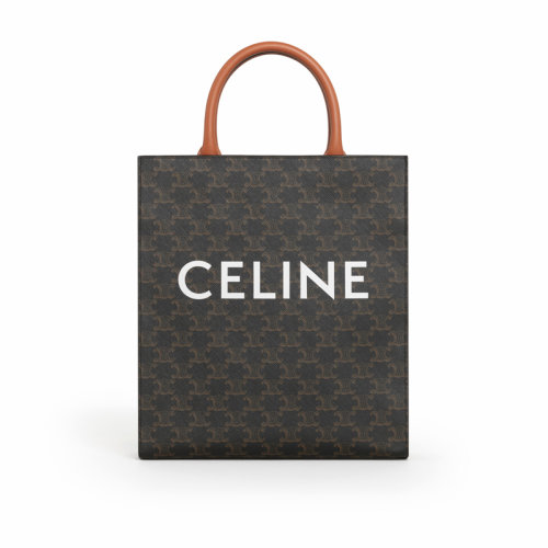 CELINE/賽琳 TRIOMPHE帆布小號(hào)CABAS購(gòu)物袋手提包
