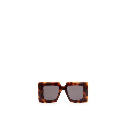  LOEWE羅意威 22年秋冬 女士 太陽眼鏡 Oversized square sunglasses in acetate G736270X10-36