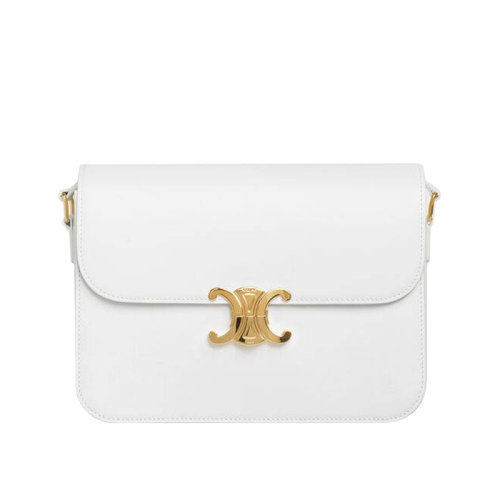 CELINE/賽琳 女士白色單肩包 187353BF4.01BC女包