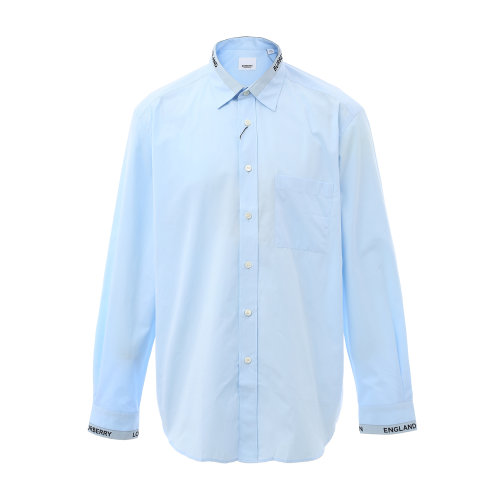 BURBERRY/博柏利 服裝 襯衫 白 服裝 巴寶莉 專柜同款 男裝 襯衫 男 襯衣 男士長(zhǎng)袖襯衫