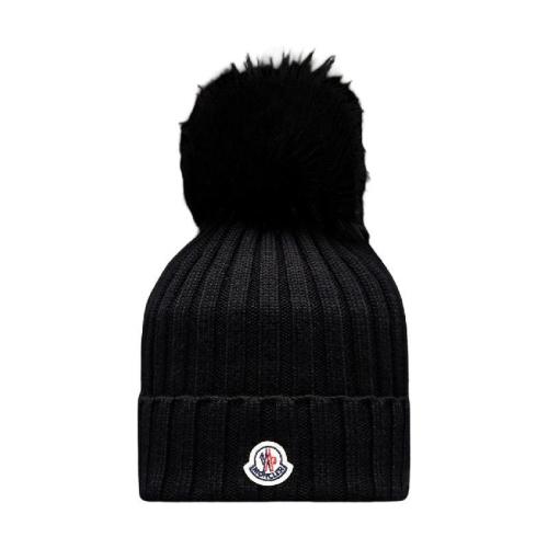  MONCLER蒙可蒙克萊 22年秋冬 女士 帽子 Beanie with Pom Pom H20933B00028A9327999