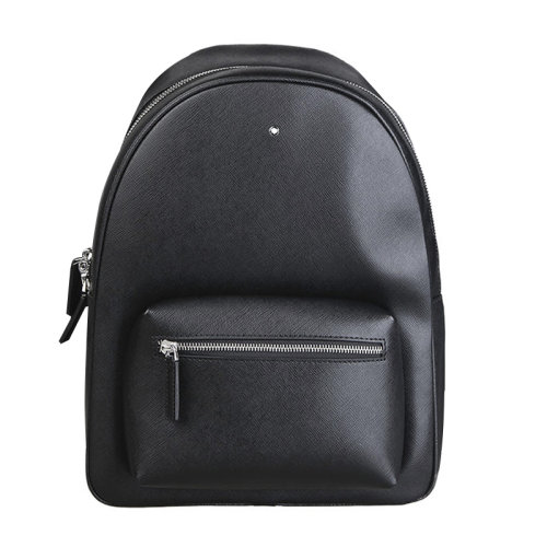 MontBlanc/萬寶龍 Sartorial系列 男士黑色皮革手提雙肩包背包男包 116751