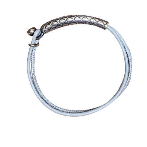 Bottega Veneta/葆蝶家 925銀 高端系列手環(huán) af