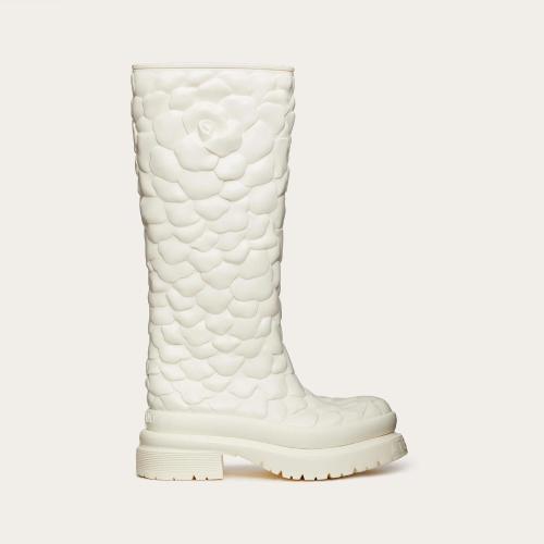  VALENTINO華倫天奴 22年秋冬 女士 高筒靴 BOTTES ATELIER SHOES VALENTINO GARA*w*VANI 03 RO 預定商品1-3周發(fā)貨