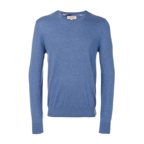  BURBERRY/博柏利 男士藍(lán)色羊絨針織衫/毛衣 4022825 PLFSX