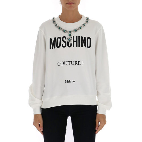 MOSCHINO/莫斯奇諾  秋冬 時尚 女性 白色 女衛(wèi)衣 17265427  J2002