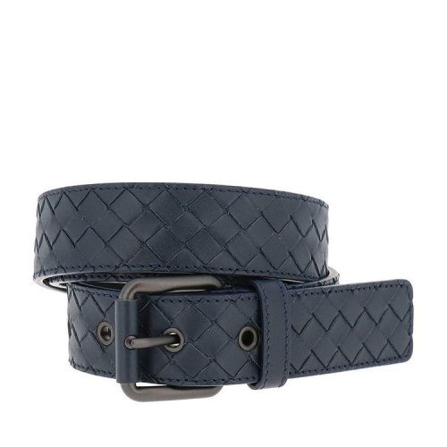 Bottega Veneta/葆蝶家  寶緹嘉 商務(wù)休閑男腰帶 經(jīng)典 男士 皮質(zhì) 腰帶 407396V46501000