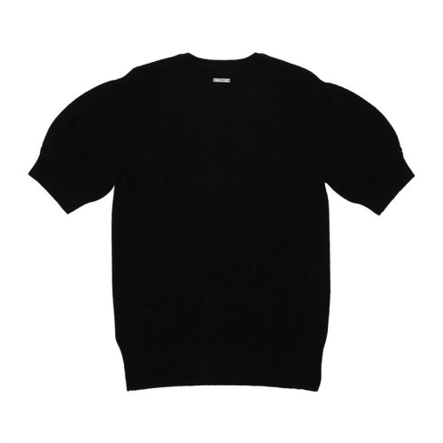 BURBERRY/博柏利 女士純色山羊絨混紡棉質(zhì)圓領(lǐng)短袖T恤 多色可選