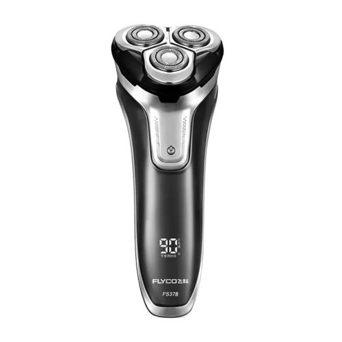 flyco/飛科 電動(dòng)剃須刀 全身水洗三刀頭智能刮胡刀 FS378充插兩用 快充 旋轉(zhuǎn) SH