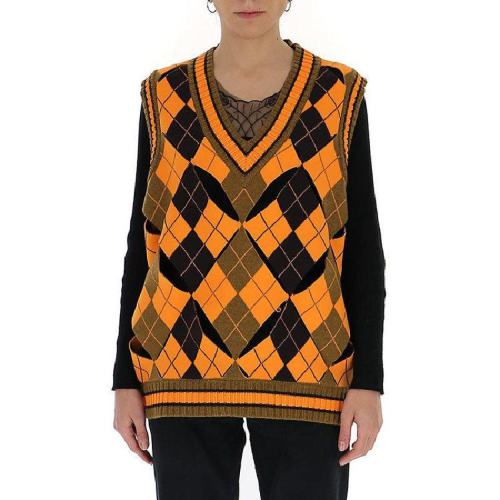  BURBERRY/博柏利 菱形紋無(wú)袖毛衣式馬甲 80374321 PLFSX