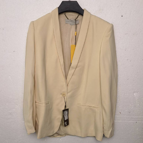 Stella McCartney/絲黛拉麥卡妮 女士白色西服 38145 SCA06 9541 瑕疵折扣