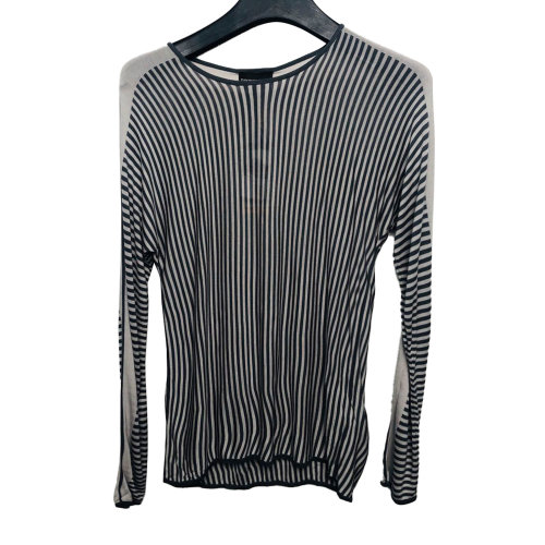 Emporio Armani/安普里奧阿瑪尼/女士針織衫/毛衣/灰白拼M