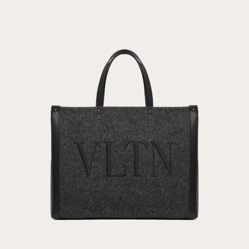  VALENTINO華倫天奴 22年秋冬 男士 手提包 CABAS MOYEN EN FEUTRE VLTN 1Y2B0A35BZN7NJ