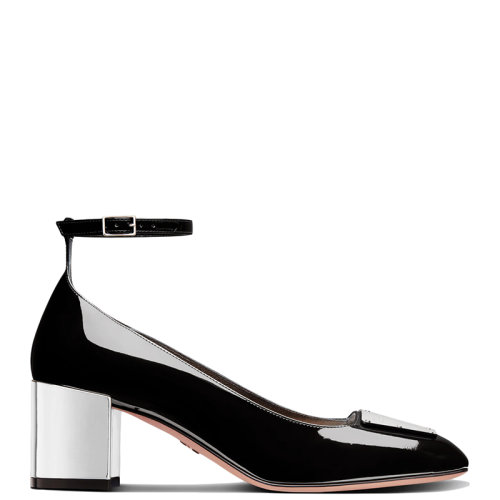 DIOR/迪奧 22年早春新款 LA PARISIENNE系列 女士黑色漆皮小牛皮高跟鞋KCP939PMI_S19X