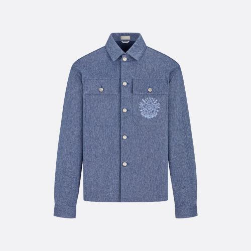  DIOR迪奧 22年秋冬 男士 夾克 Surchemise 243D487AY514_C585