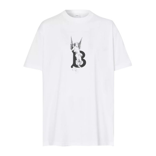 BURBERRY/博柏利 天使印花T恤 女士短袖T恤 80246181