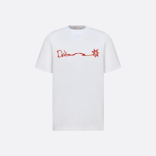  DIOR迪奧 22年秋冬 男士 短袖T恤 CACTUS JACK DIOR 超大版型 T 恤 283J685C0554_C083