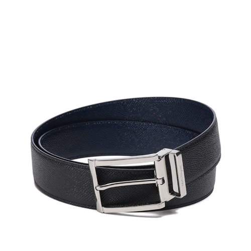 Salvatore Ferragamo/菲拉格慕 【22年新款】男士牛皮革可裁剪針扣式皮帶腰帶3.5cm 679497