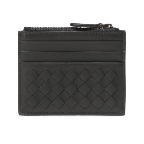 Bottega Veneta/葆蝶家男女通用款皮革編織卡包卡夾零錢包 367004 V001N