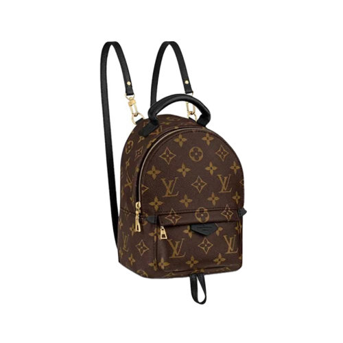 Louis Vuitton/路易威登 老花mini雙肩包明星同款單肩斜挎包多功能小書包