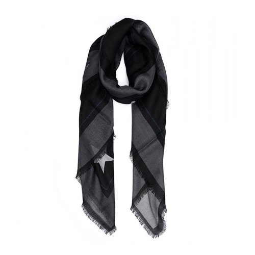 Givenchy/紀(jì)梵希 男士經(jīng)典流行復(fù)古圍巾圍脖 GW1414SB122