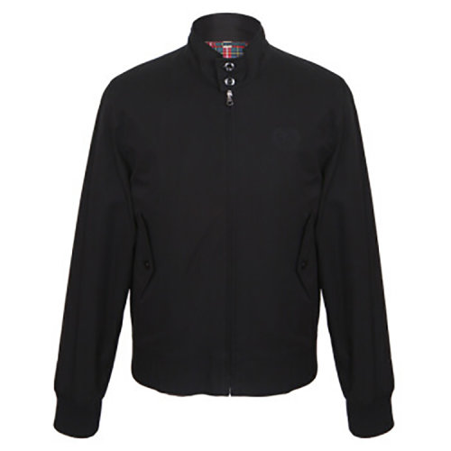 BURBERRY/博柏利 巴寶莉  男款 黑色 時(shí)尚飛行員夾克外套 80011071