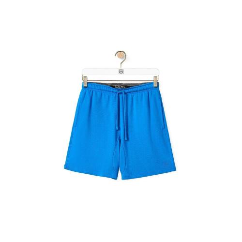  LOEWE羅意威 22年秋冬 男士 短褲 Anagram shorts in cotton H526Y27X25-5610