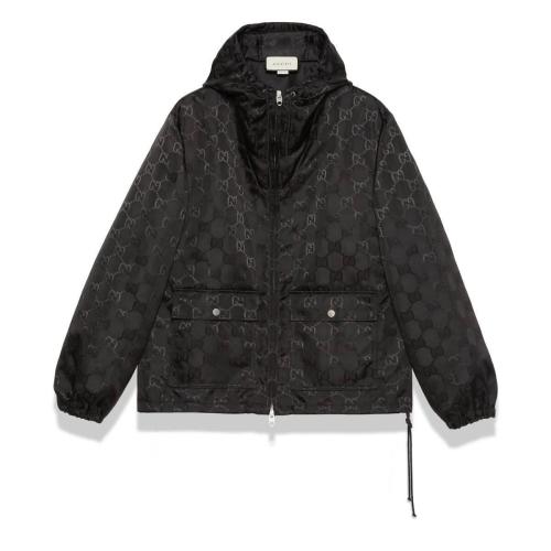  GUCCI古馳 22年秋冬 男士 Gucci Off The Grid系列兜帽夾克 631105 ZAEBN 1000