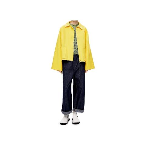  LOEWE羅意威 22年秋冬 女士 夾克 Short jacket in wool and cashmere S359Y02X40-8100