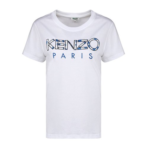 KENZO/高田賢三女裝女士短袖T恤女F952TS7219經(jīng)典字母LOGO